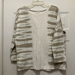 3/$15 💯% cotton New Directions size medium cotton top